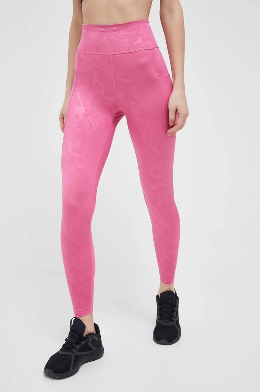 Legíny adidas Performance DailyRun Leggings Ružová | HR5390, 0