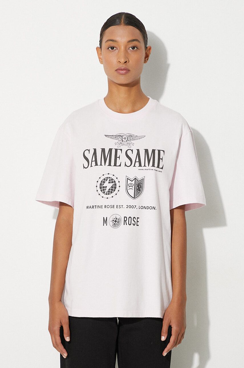 Tričko Martine Rose Classic Printed T-Shirt Biela | 603JE01101F, 0