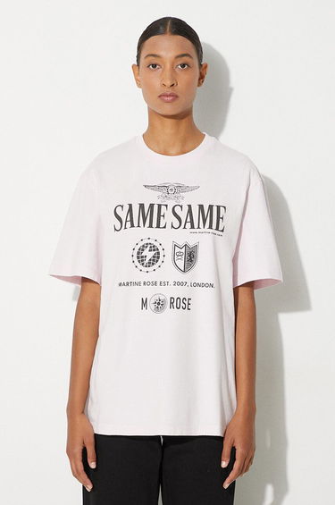 Tričko Martine Rose Classic Printed T-Shirt Biela | 603JE01101F, 0