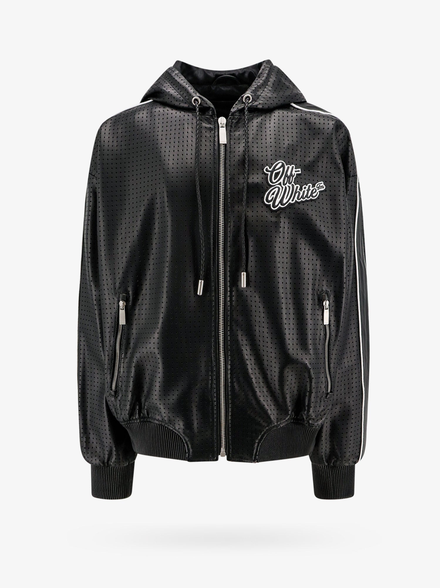 Bunda Off-White JACKET Čierna | OMJA133S24LEA0011001, 0