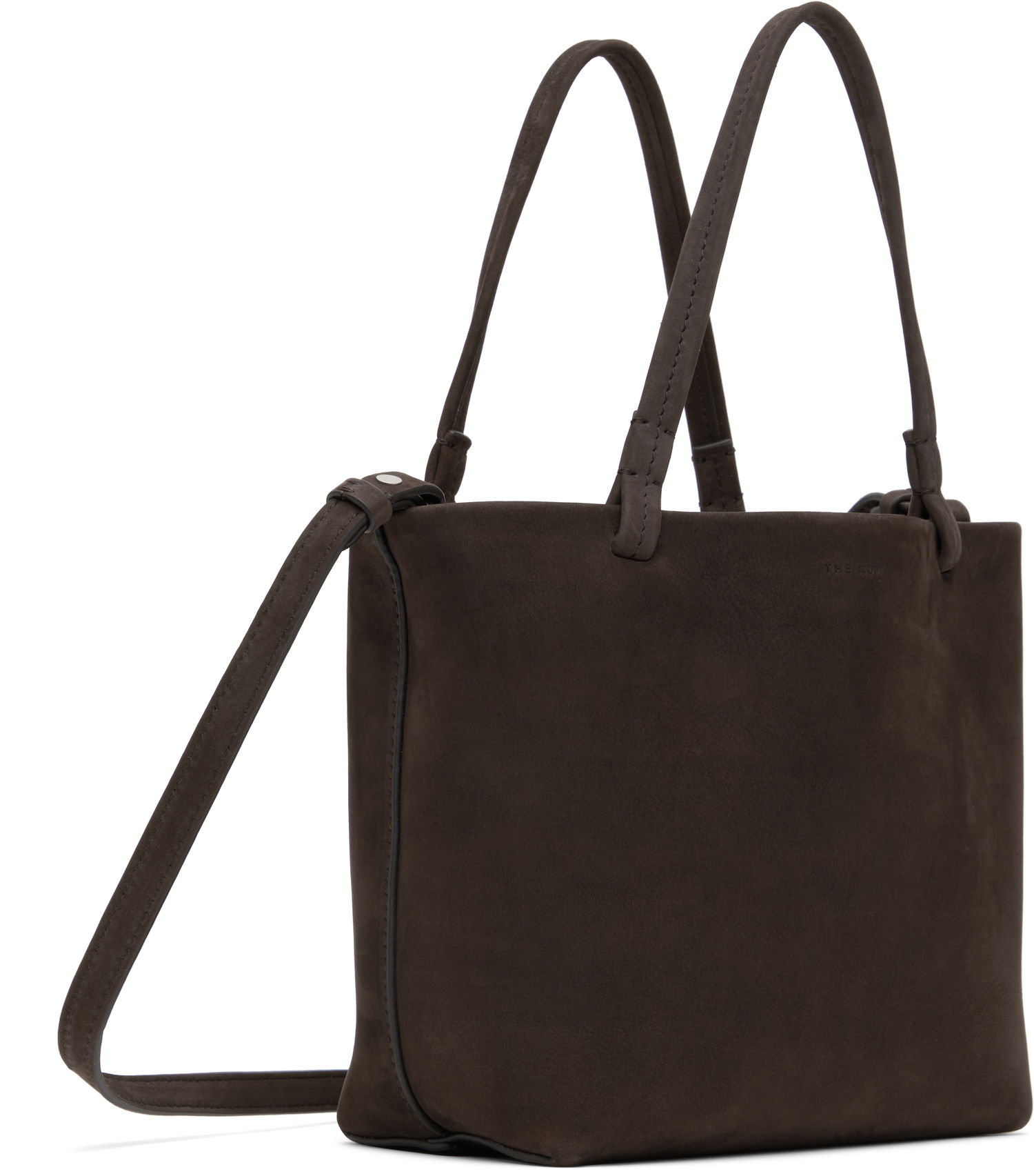 Kabelka The Row Small Park Leather Tote Bag Hnedá | W1199-L81, 1