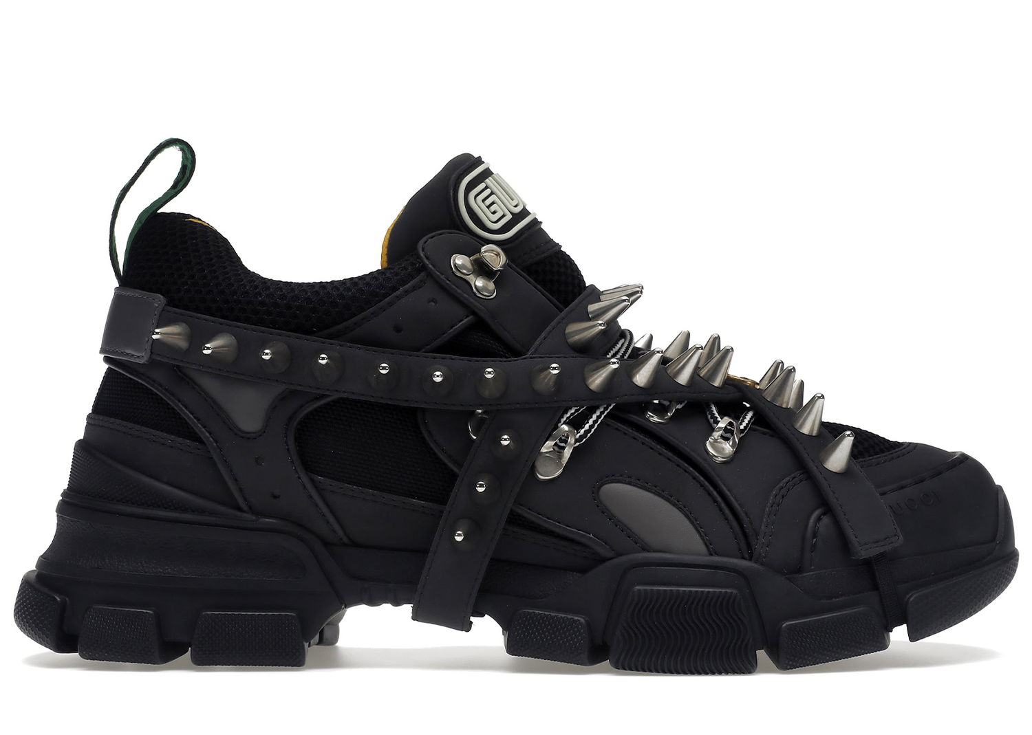 Tenisky a topánky Gucci Flashtrek 'Black Spike' Čierna | 5766269Y070, 0