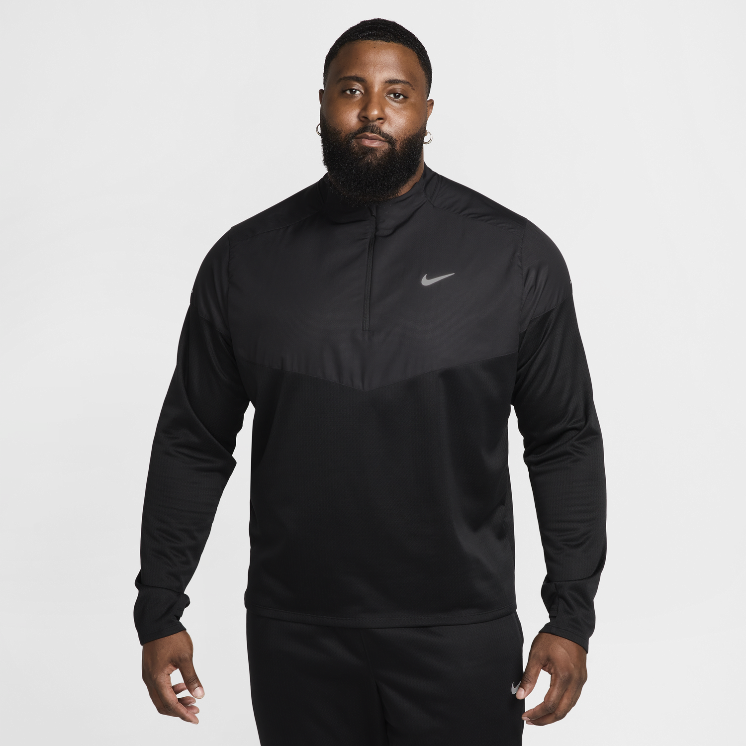 Mikina Nike Sphere Therma-FIT Running Half Zip Top Čierna | FZ1115-010, 0