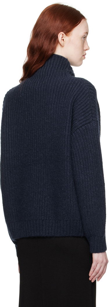 Sveter Anine Bing ANINE BING Sydney Turtleneck Sweater Navy | A-09-0102-420, 2