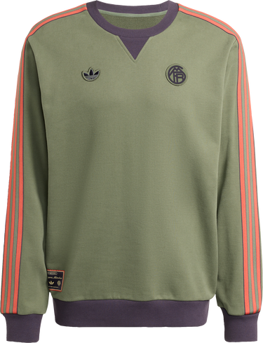 Mikina adidas Originals FC Bayern Munich Icon Sweatshirt Zelené | jm9428, 0