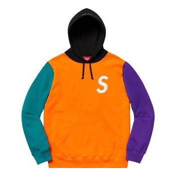 Mikina Supreme Supreme SS19 Colorblocked Hooded Sweatshirt Rôznofarebný | SUP-SS19-309