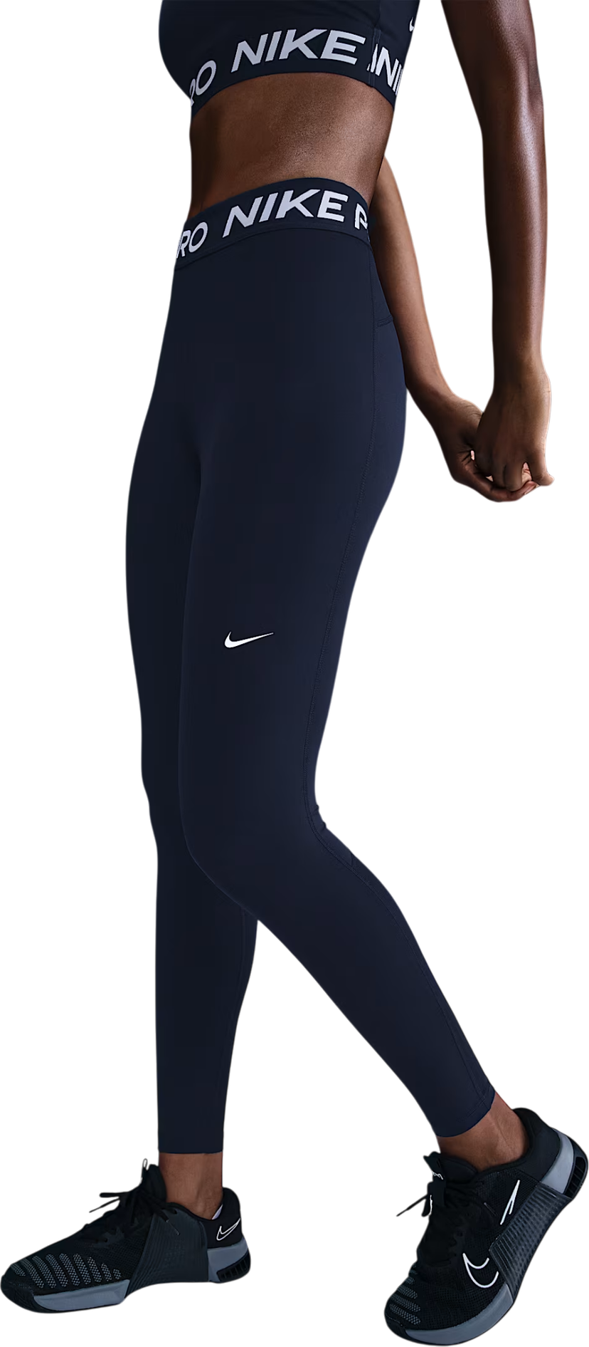 Legíny Nike Pro Mid Rise Leggings Navy | cz9779-410