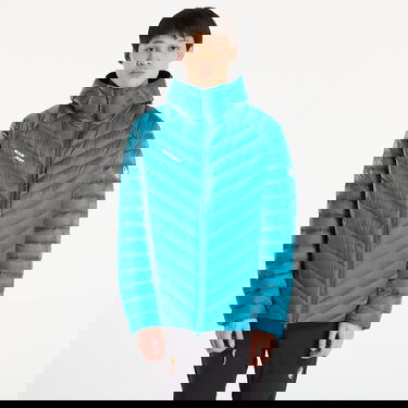 Prešívaná bunda Mammut Broad Peak IN Hooded Puffer Jacket Tyrkysová | 1013-02962 deep teal-black, 0