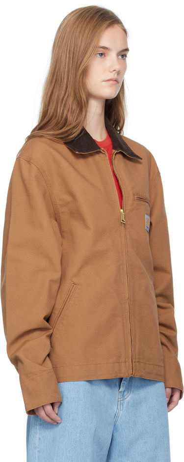 Bunda Carhartt WIP Detroit Workwear Corduroy Collar Jacket Hnedá | I033112-00S.02, 3