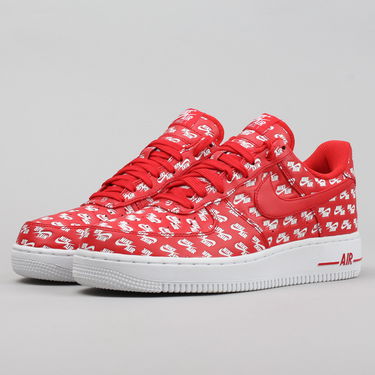 Tenisky a topánky Nike Air Force 1 Low 07 ''All Over Logo Red'' QS Červená | AH8462-600, 1