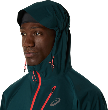 Vetrovka Asics Fujitrail Elite Waterproof Jacket Zelené | 2011d265-300, 2