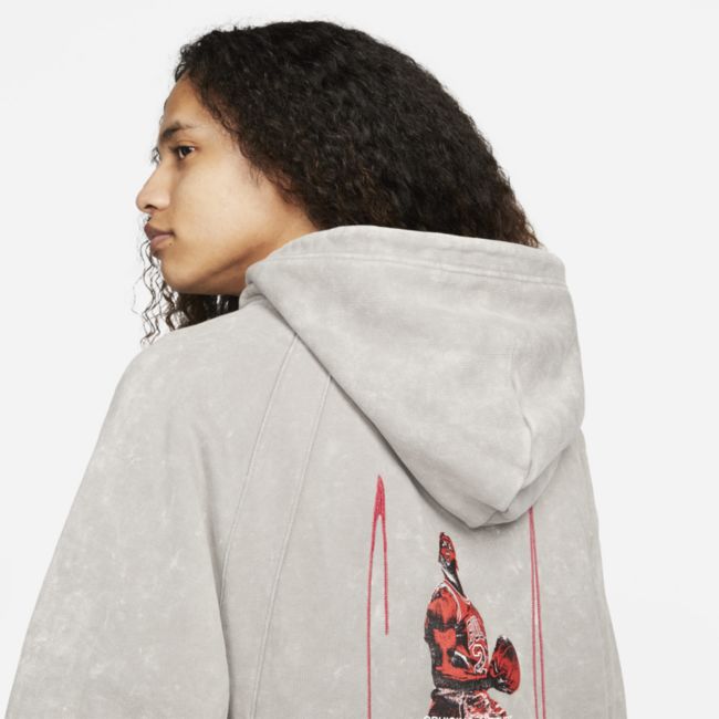 Mikina Jordan Flight Heritage French Terry Pullover Hoodie Šedá | DJ0206-016, 1