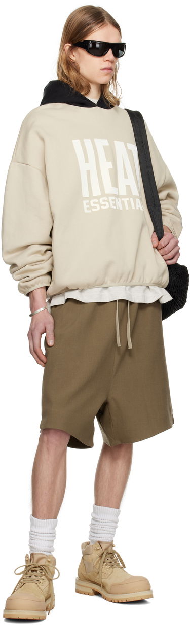 Mikina Fear of God ESSENTIALS NBA Heat Pull Over Hoodie Béžová | 192AL246302F, 4