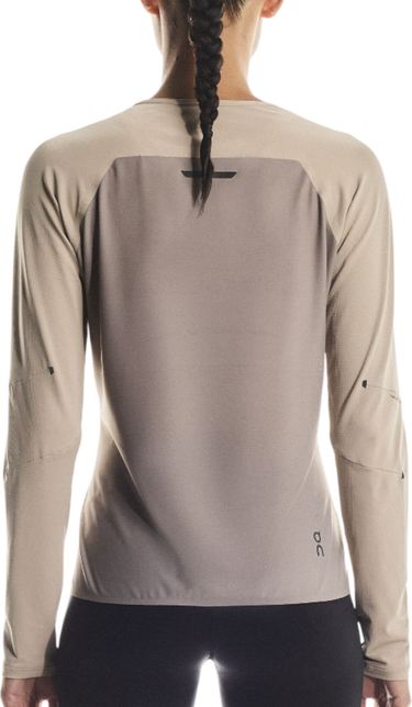 Tričko On Running Performance Long-Sleeve T-Shirt Béžová | 1we10323153, 1