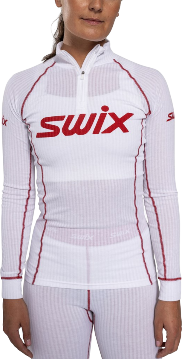Tričko SWIX SWIX RaceX Classic Half Zip Top Biela | 10111-23-00036, 0