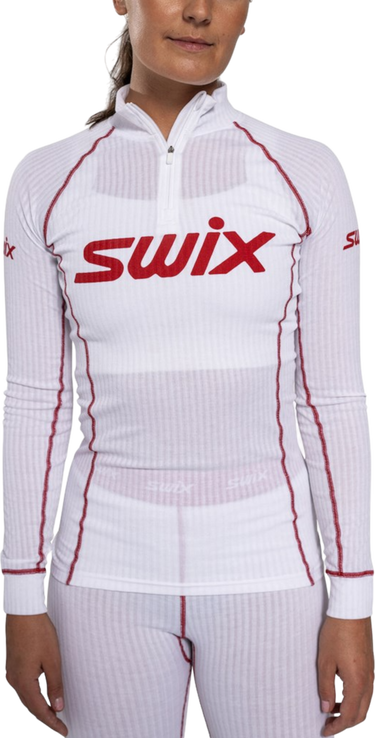 Tričko SWIX SWIX RaceX Classic Half Zip Top Biela | 10111-23-00036, 0
