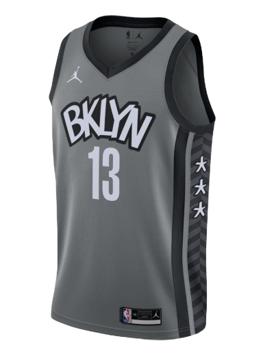 Dres Jordan James Harden Brooklyn Nets Statement Edition 2020 Swingman Jersey Šedá | CV9469-002