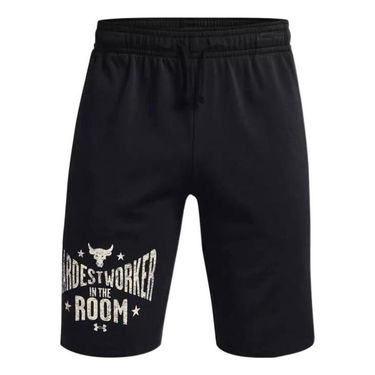 Šortky Under Armour Project Rock Men's Terry Shorts Čierna | 1370459-001, 0