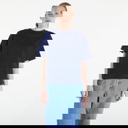 Essential T-Shirt With Tonal Print Blue