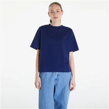 Queens Essential T-Shirt With Tonal Print Blue QNS_003