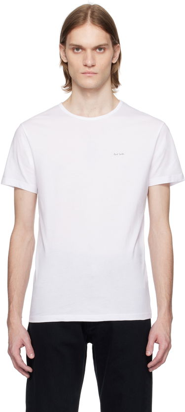 Tričko Paul Smith Paul Smith Organic Cotton Logo Lounge T-Shirt Biela | M1A-389-M3PK-1A, 0