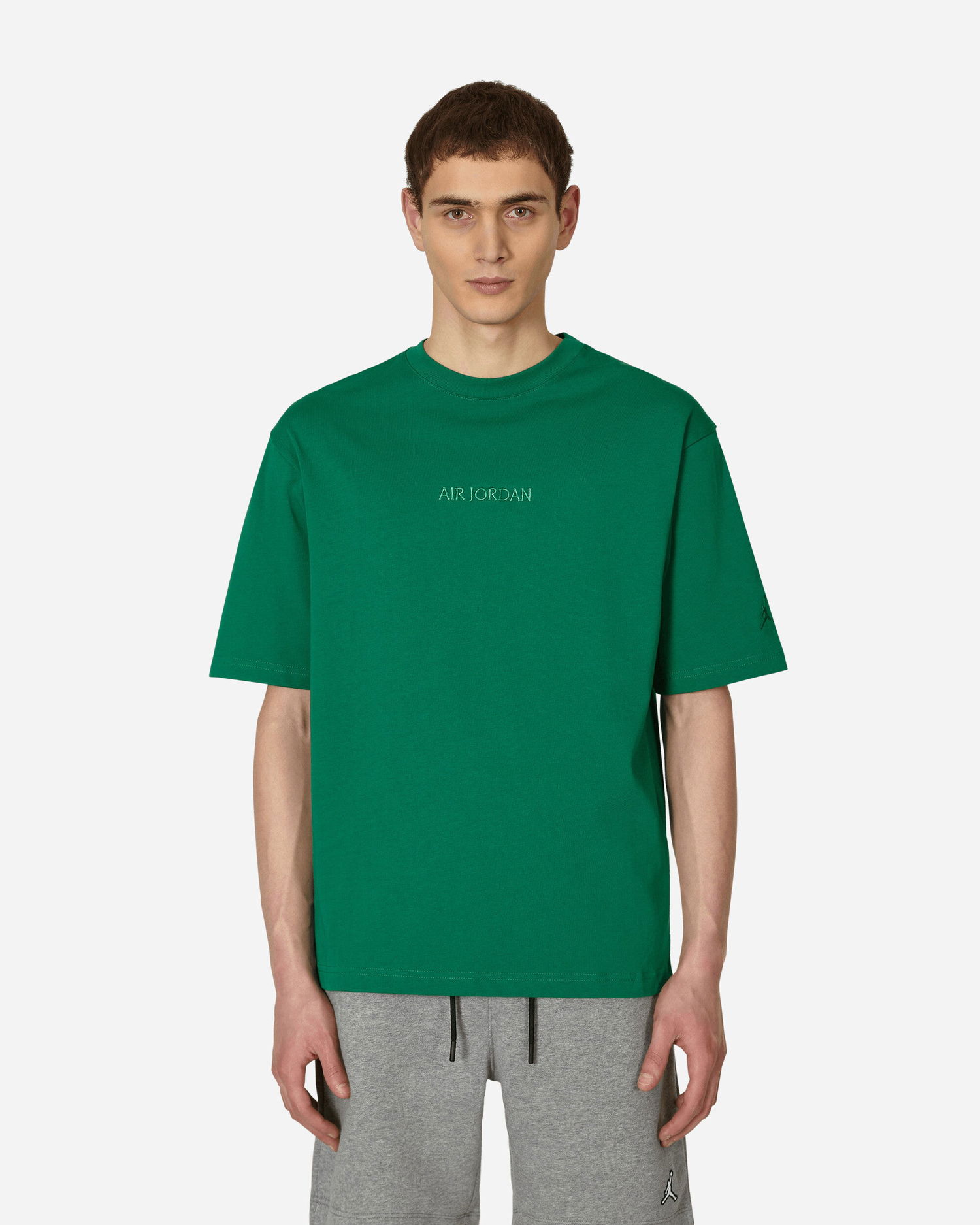 Tričko Jordan Wordmark T-Shirt Zelené | FJ1969-302, 0