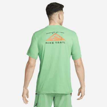 Tričko Nike Trail Dri-FIT Tee Zelené | fd0120-363, 3
