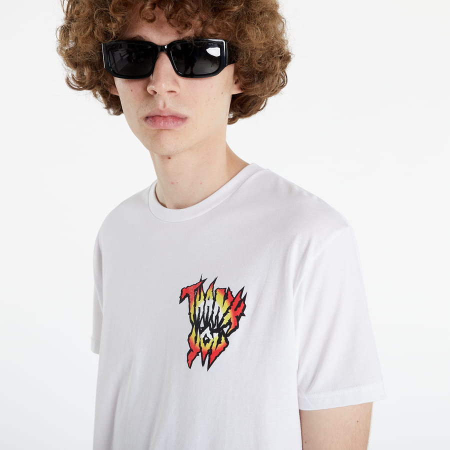 Tričko Thank You Skateboards Shark Tooth Tee Biela | SHRK-White, 1