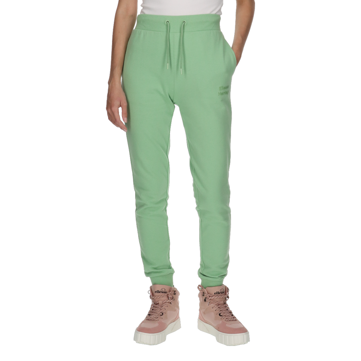 Tepláky Ellesse Cuffed Sweatpants Zelené | ELA231F102-60, 0