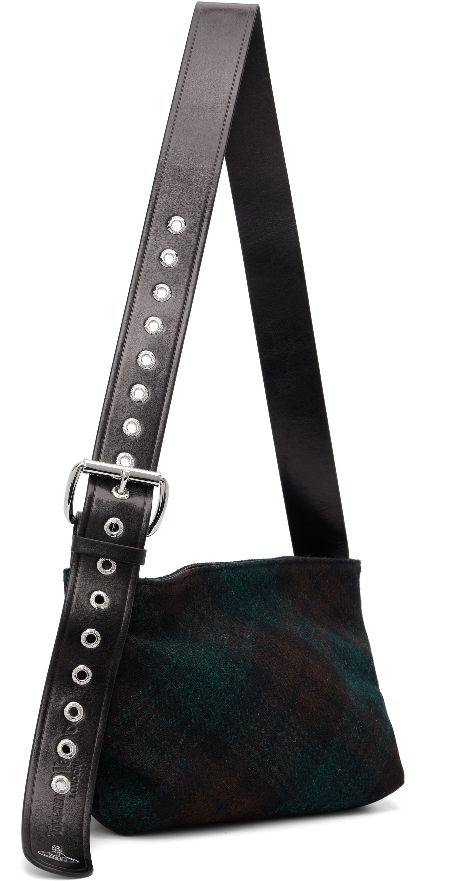 Taška cez rameno Vivienne Westwood Maxime Small Tartan Crossbody Bag with Eyelet Strap Rôznofarebný | 4803001CW-W018E-, 1