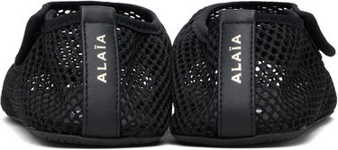 Tenisky a topánky Alaïa ALAÏA Fishnet Ballerina Flats Čierna | AA3A065TK050, 1