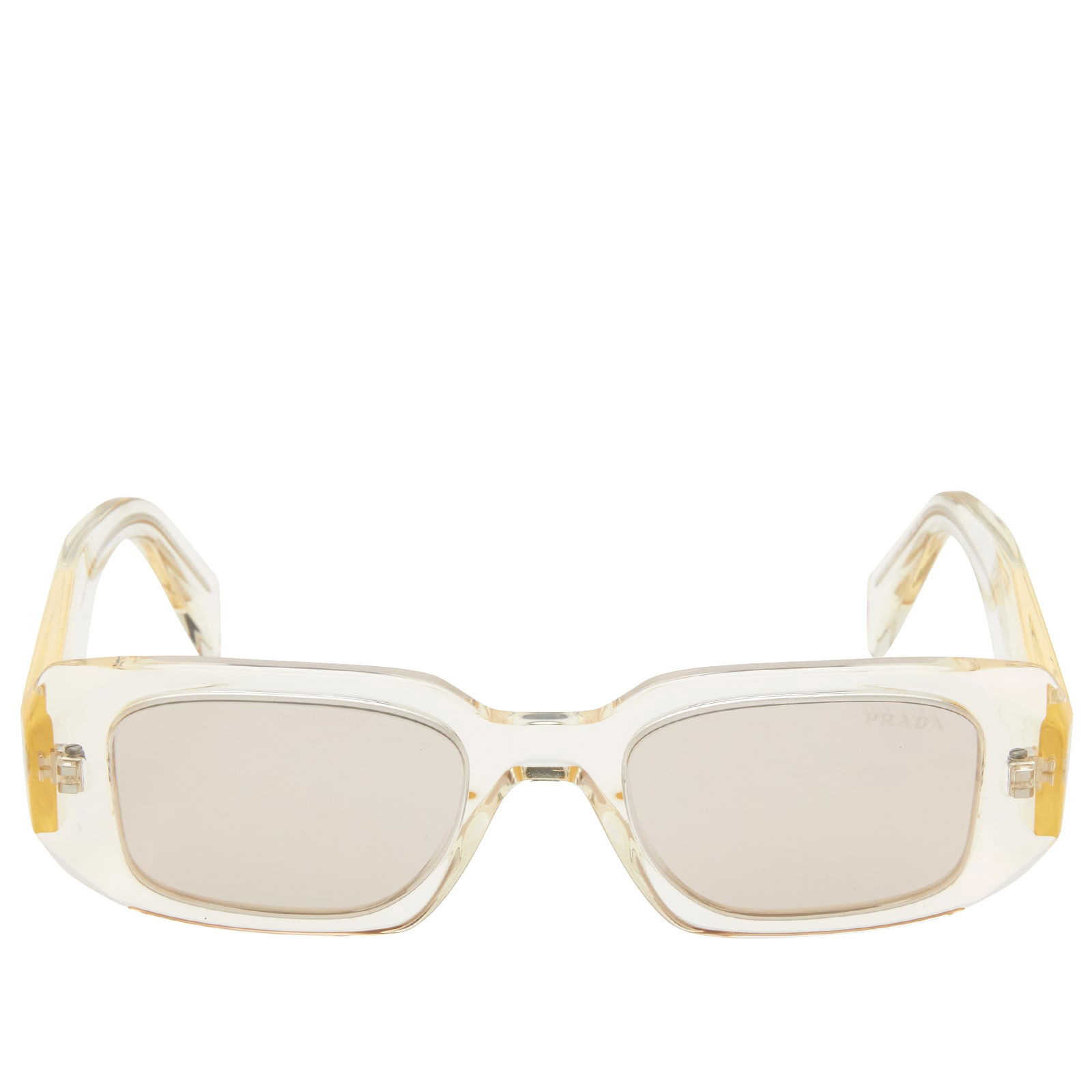 Transparent Champagne Sunglasses