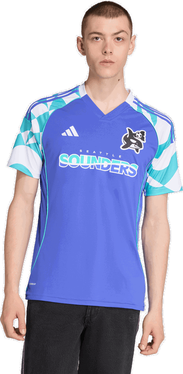 Dres adidas Performance Seattle Sounders FC Third Jersey Modrá | JX8719, 4