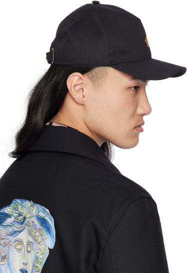 Šiltovka Versace Versace Embroidered Logo Cap Čierna | 1010746_1A14003, 2