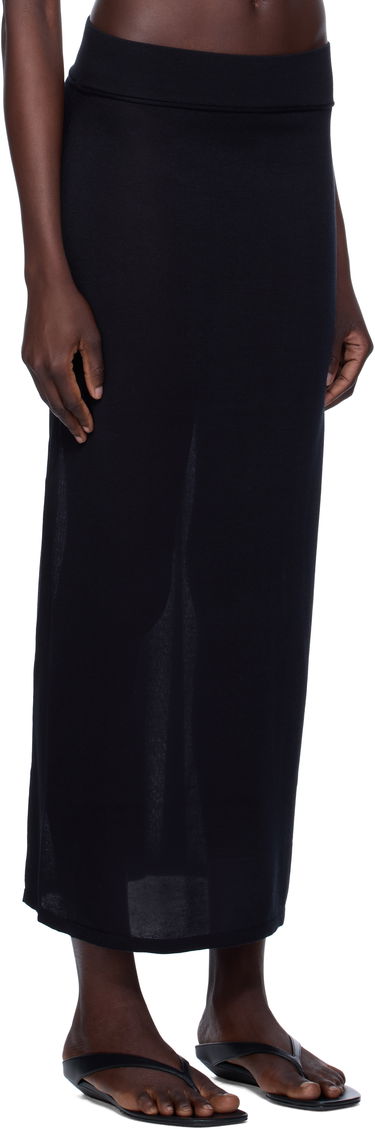 Sukňa TOTEME TOTEME Knit Maxi Skirt Čierna | 253-WRB0304-YA0079, 1