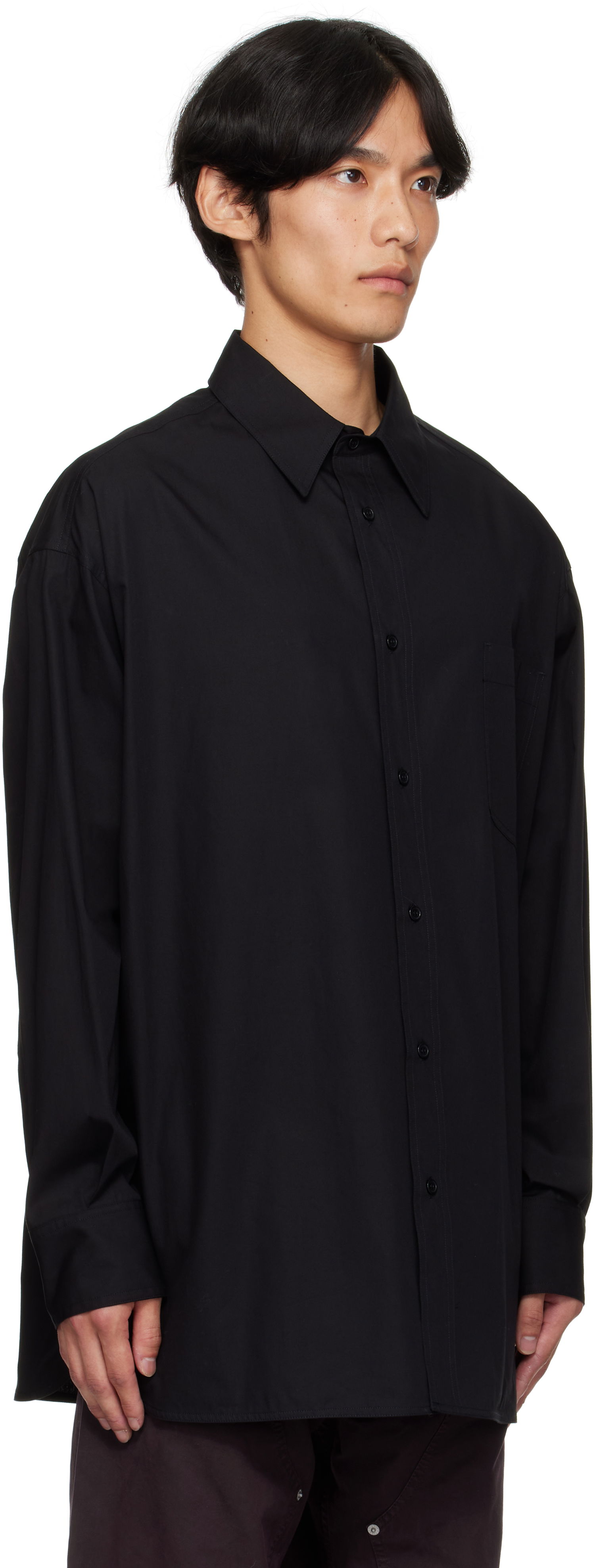 Košeľa Maison Margiela MM6 Maison Margiela Poplin Shirt Čierna | SH0DT0034 M35480, 1