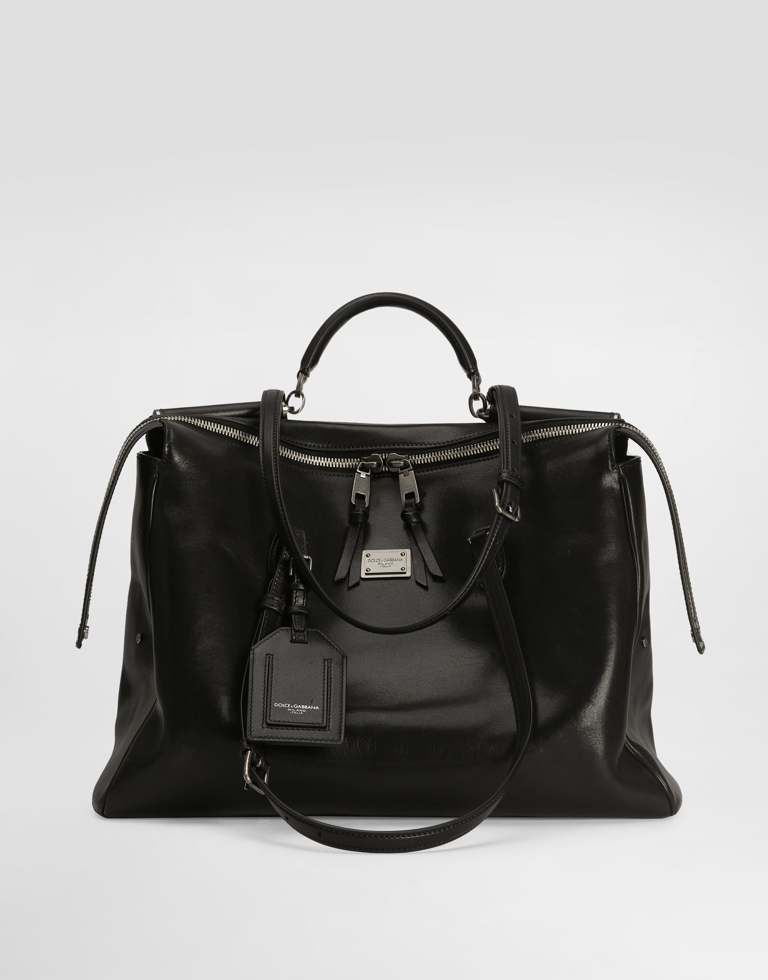 Taška cez rameno Dolce & Gabbana Dolce & Gabbana Vittoria Calfskin Crossbody Bag Čierna | BM7825AH85080999_1, 1