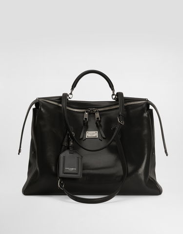 Taška cez rameno Dolce & Gabbana Dolce & Gabbana Vittoria Calfskin Crossbody Bag Čierna | BM7825AH85080999_1, 1