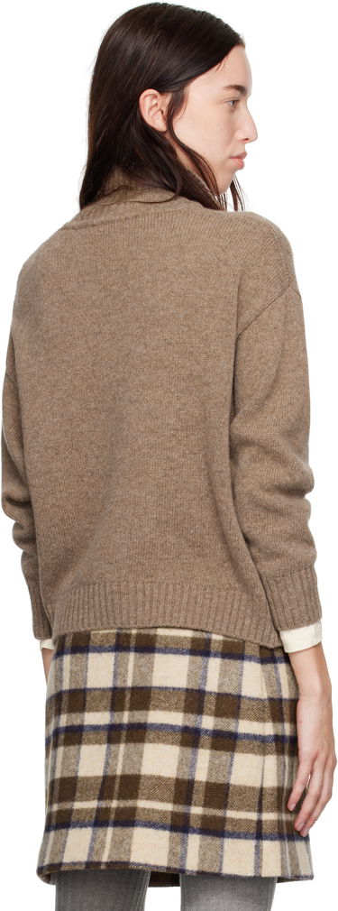 Sveter Max Mara Weekend Max Mara Agre Wool Pullover Hnedá | 2425366152600 MM12149, 2