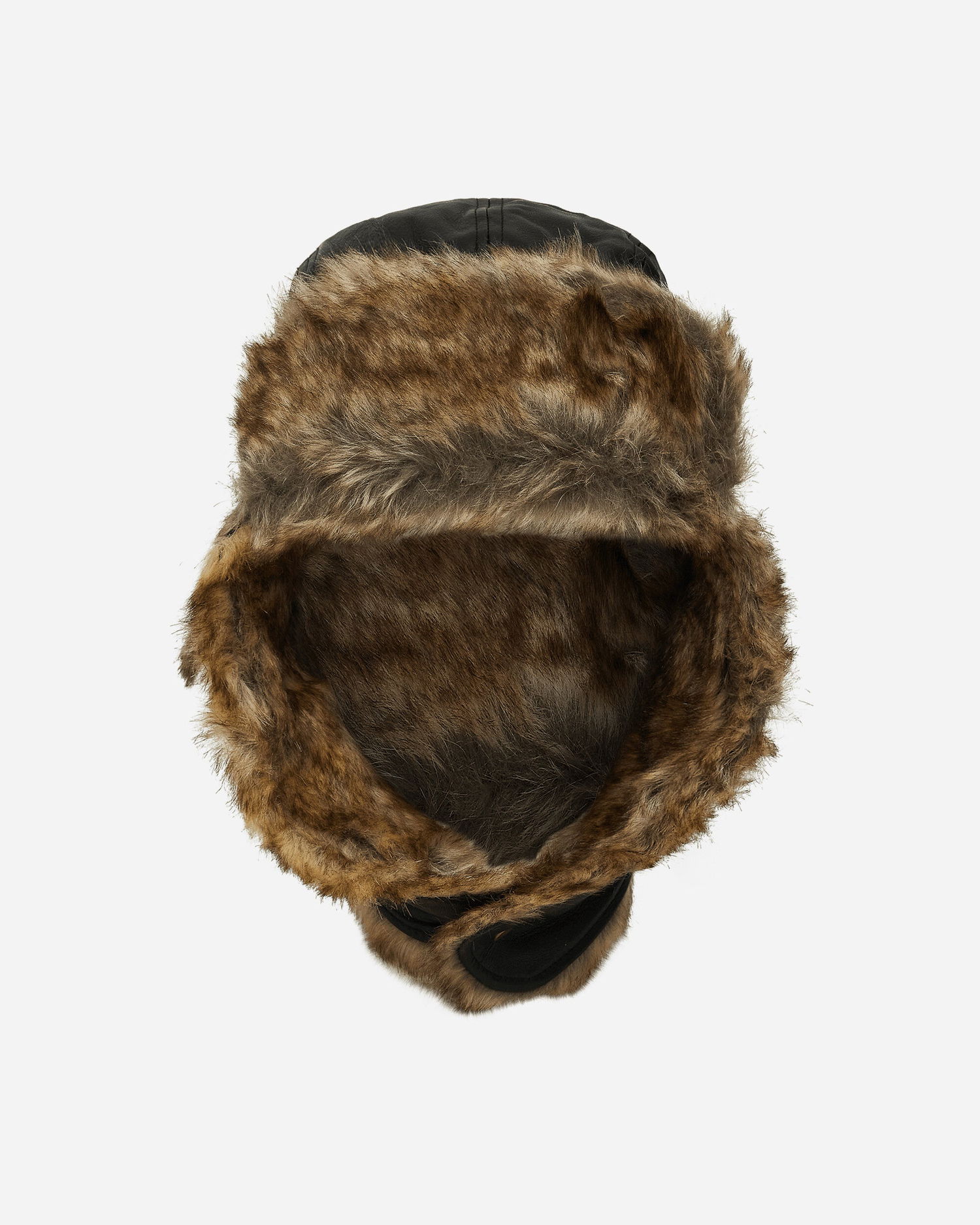 Klobúk New Era Leather Trapper Hat Čierna | 60580680 NSTR, 1
