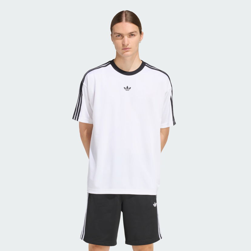 Tričko adidas Performance Adicolor Classic 3-Stripes T-Shirt Biela | KD5829