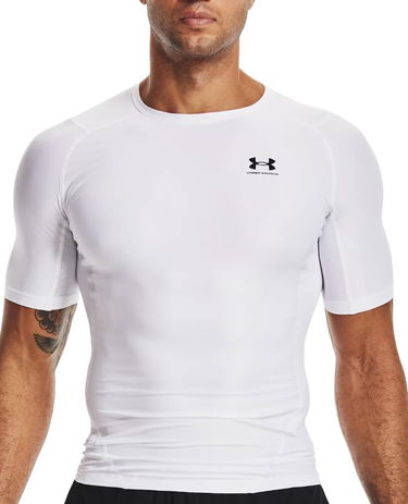 Tričko Under Armour UA HG IsoChill Comp SS-WHT Biela | 1365229-100, 0