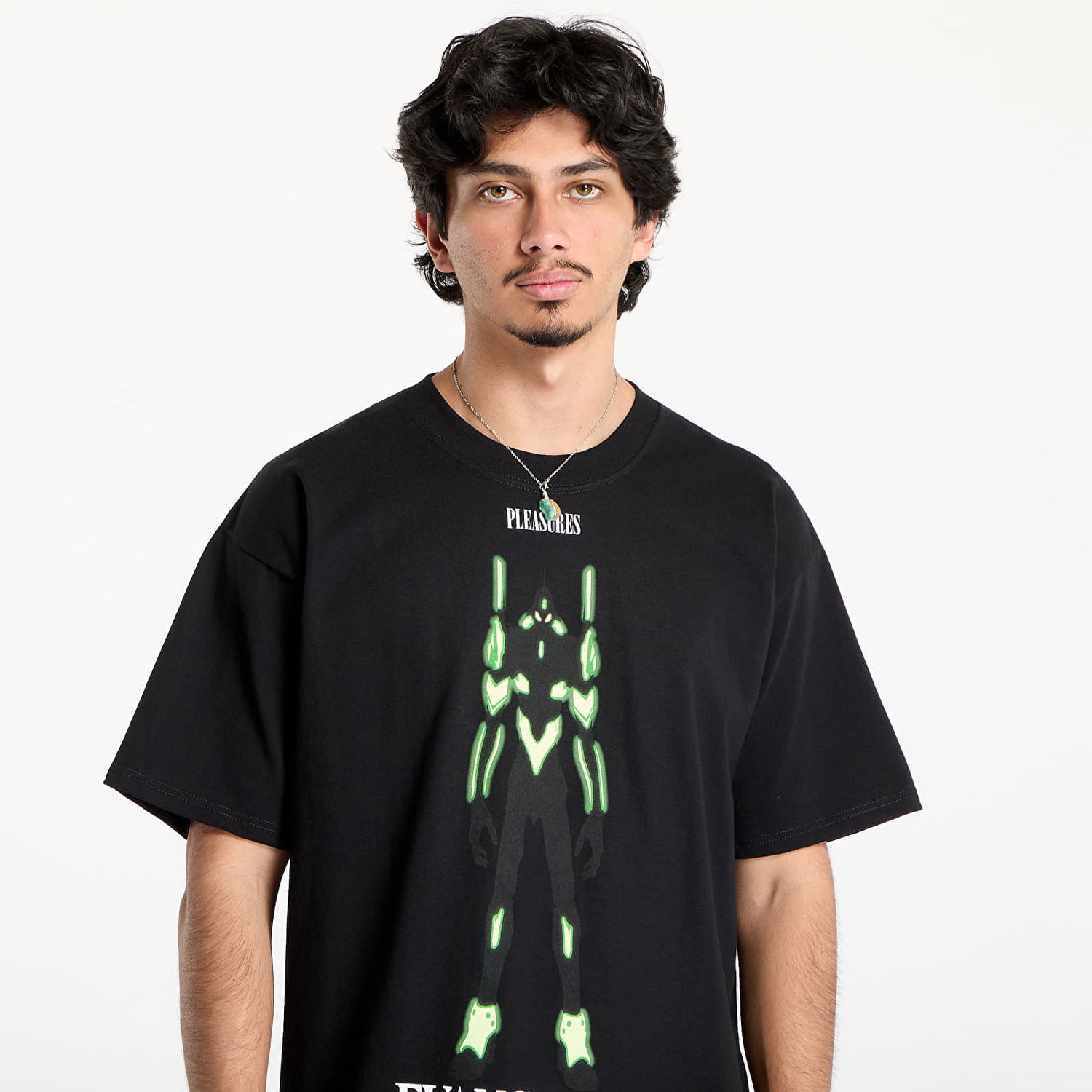 Tričko Pleasures PLEASURES Eva 1 T-Shirt Čierna | P25SU060 BLACK, 1