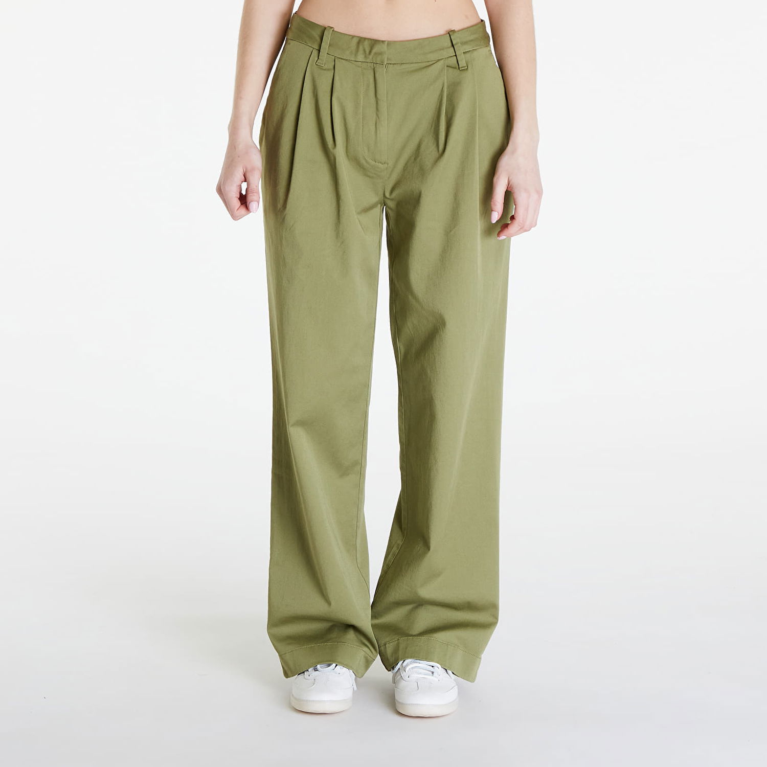 Nohavice CALVIN KLEIN Jeans Utility Pant Green Zelené | J20J223704 L9N, 0