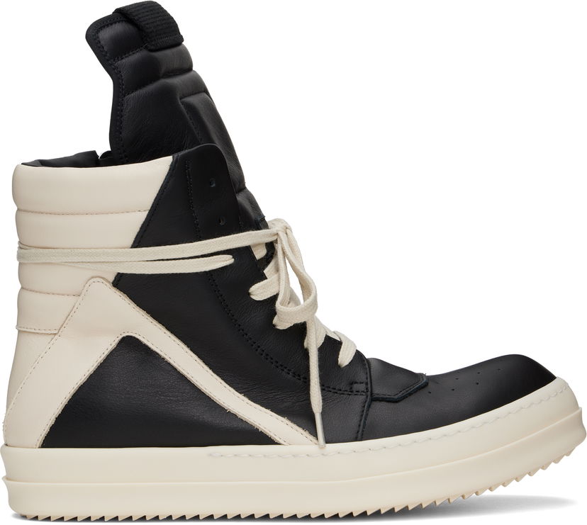 Tenisky a topánky Rick Owens Rick Owens Hollywood Geobasket Čierna | RU01E5894 LCO