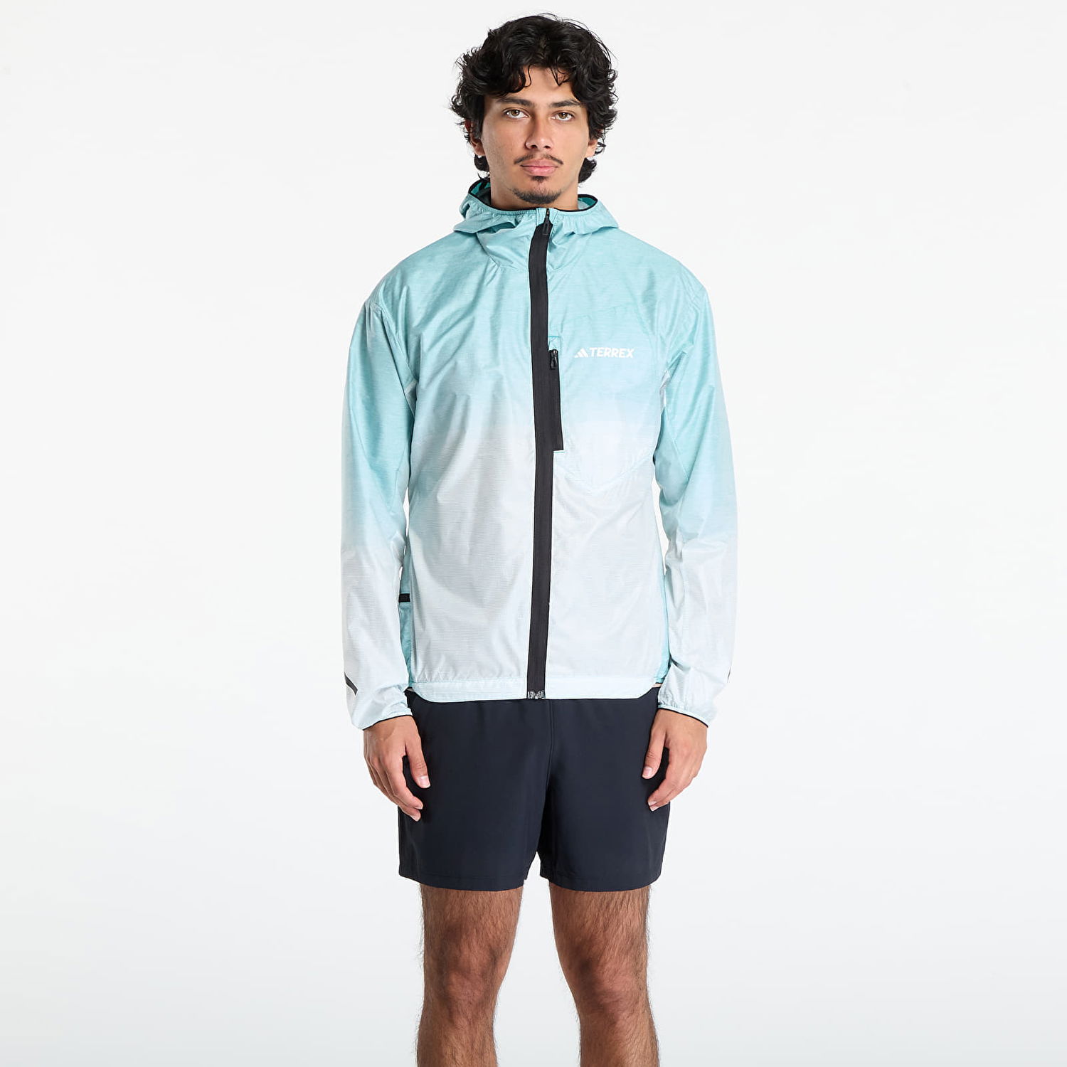 Bunda adidas Performance Terrex Xperior Light Windweave Jacket Tyrkysová | JL9769, 0