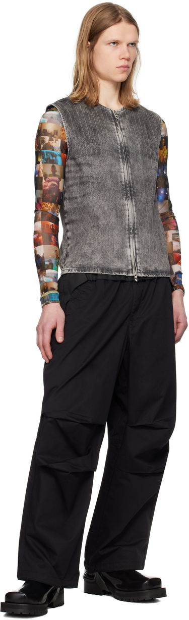 Cargo nohavice Diesel Diesel P-Gustaf Trousers Čierna | A16074-0IQAV-9XXA, 3