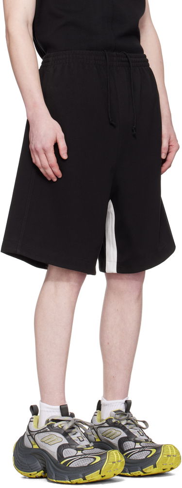 Šortky We11done We11done Contrast Track Shorts Čierna | WD-TA0-25-719-U-BK, 1