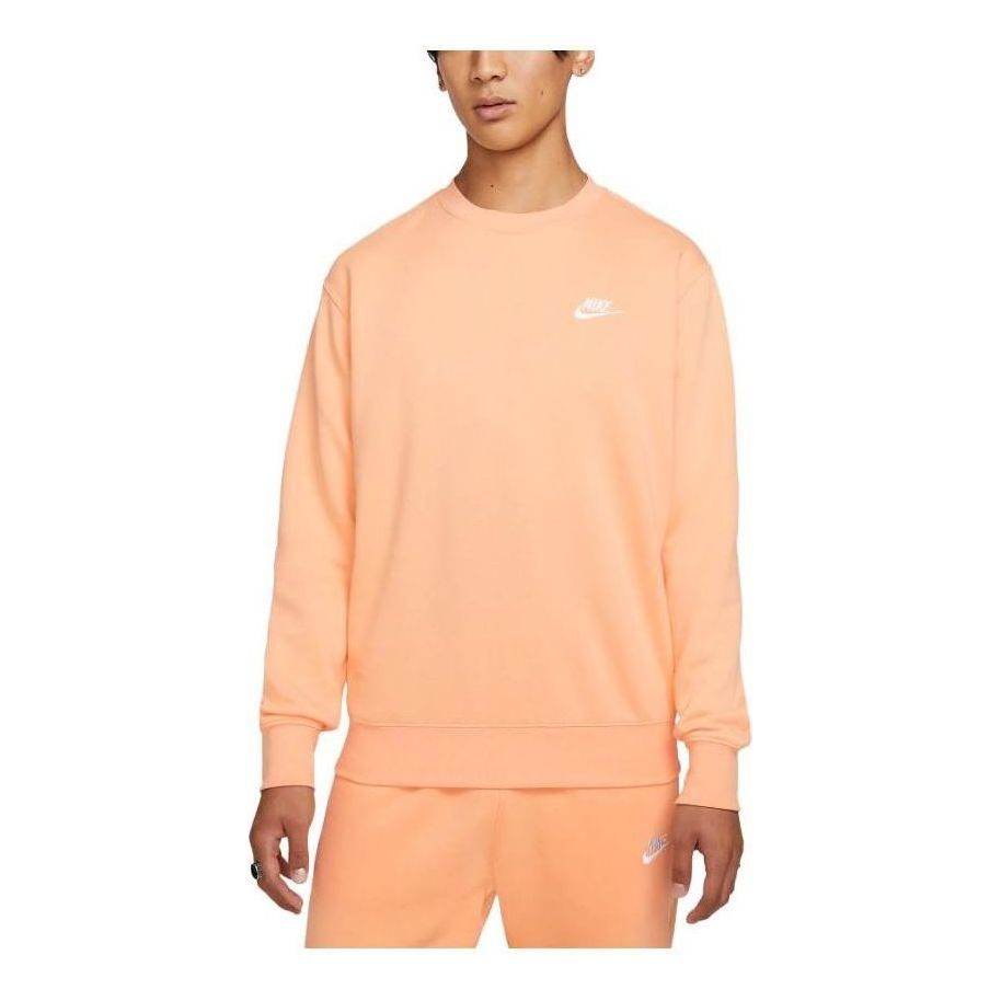 Sveter Nike Sportswear Club Fleece Sweatshirt Oranžová | BV2663-734, 0