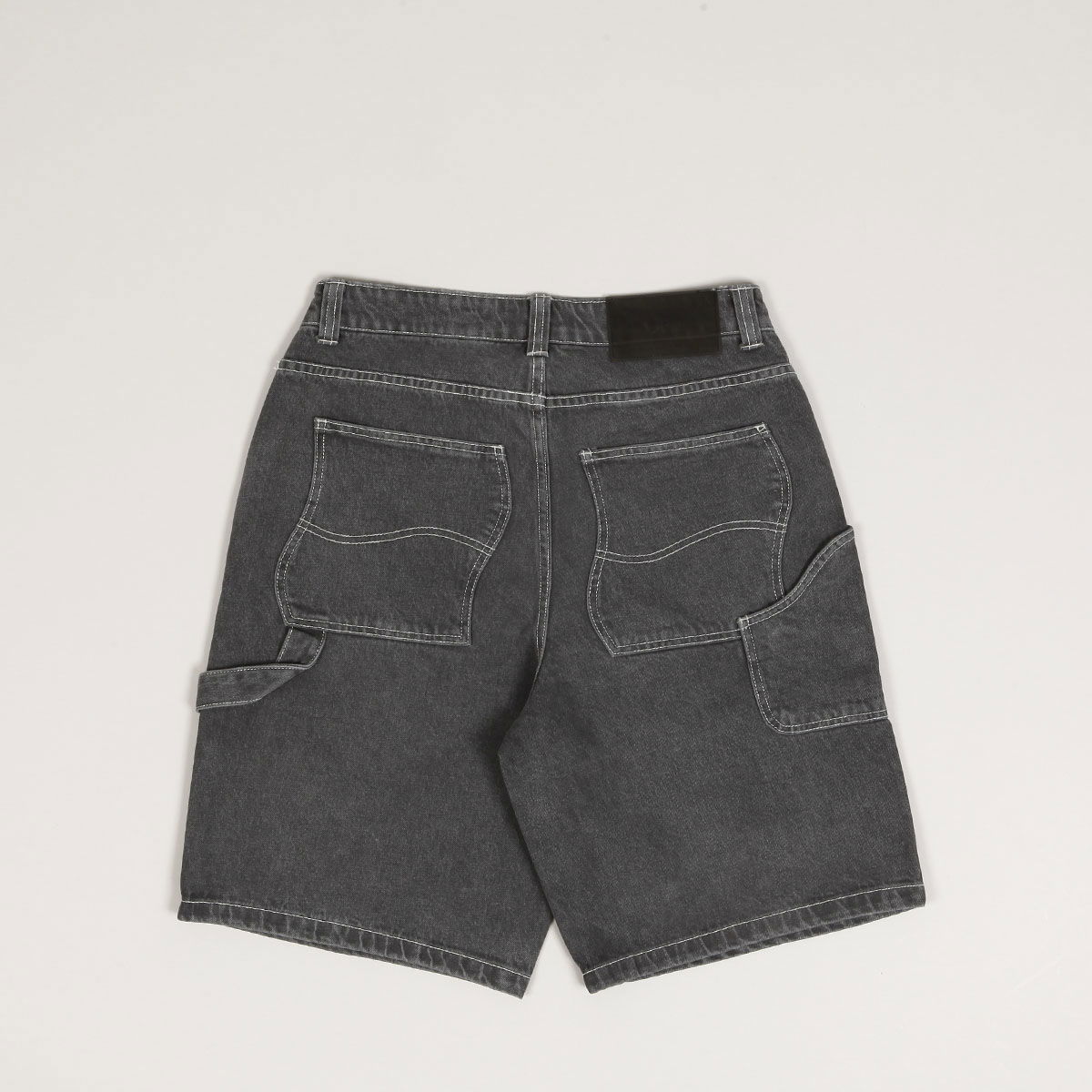 Classic Denim Shorts Faded Black